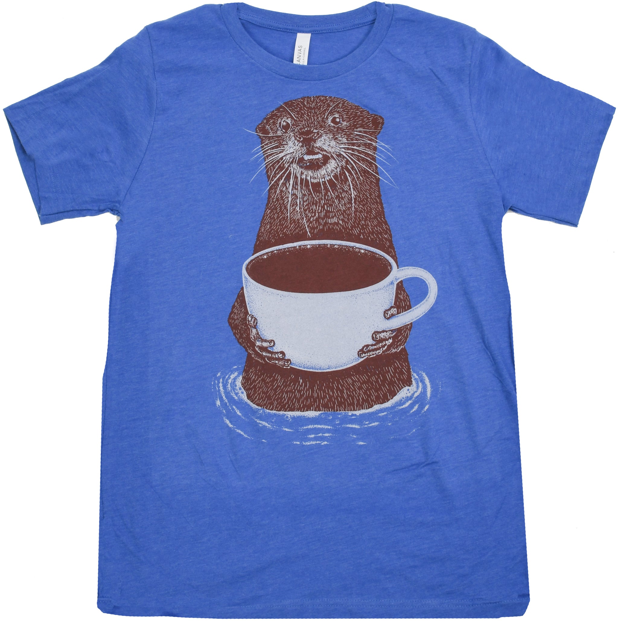 【KOOLOSET】Coffee Camping Tee Men's Comfort Wash Cream Tennessee Volunteers Camping Trip T